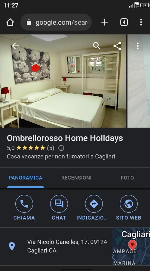 Ferienwohnung Ombrellorosso Cagliari Exterior foto